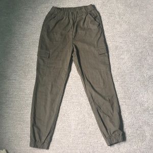 Divided H&M Green Cargo Pants
